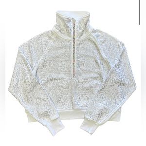QUEEN OF SPARKLES quarter zip!!! Size small!